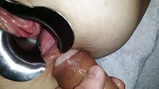வழுக்கை முன் ஆபாச வீடியோக்கள் சுயஇன்பம் நடத்தினர்